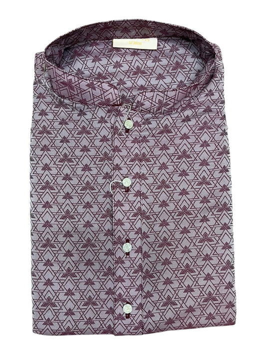 Southloom Woven Patterns Semi Silk Long Kurta for Men SL591