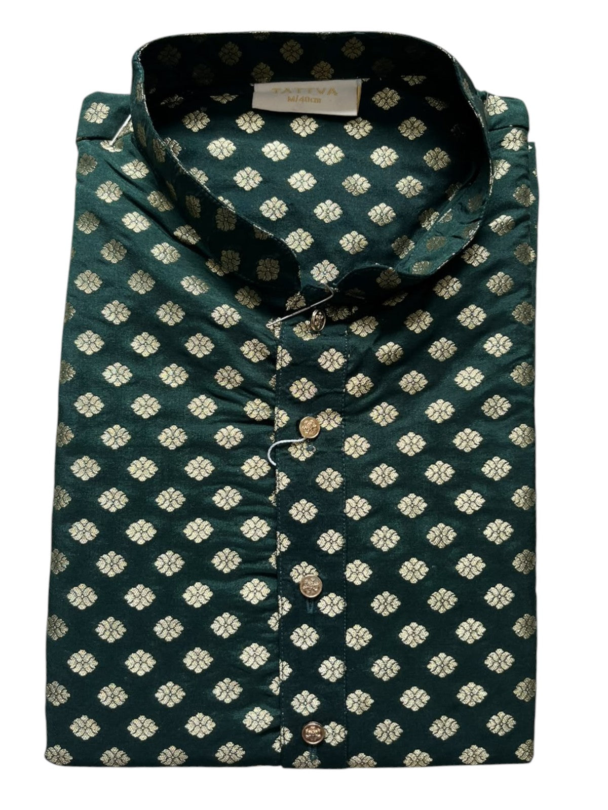 Southloom Woven Patterns Semi Silk Long Kurta for Men SL591
