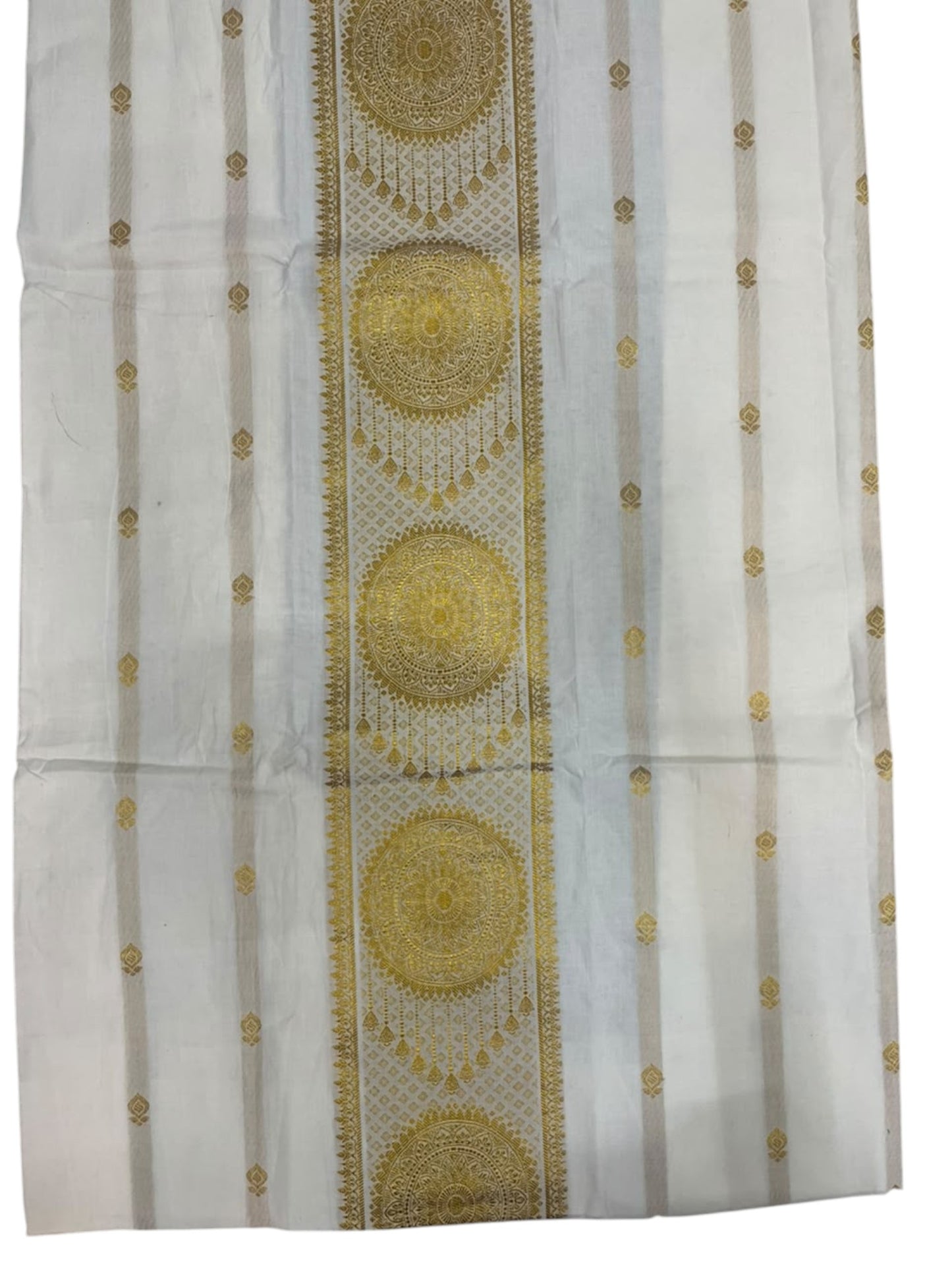Southloom™ Cotton Churidar Salwar Suit Unstiched Material with Woven  Design  (include Lines Shawl / Dupatta)