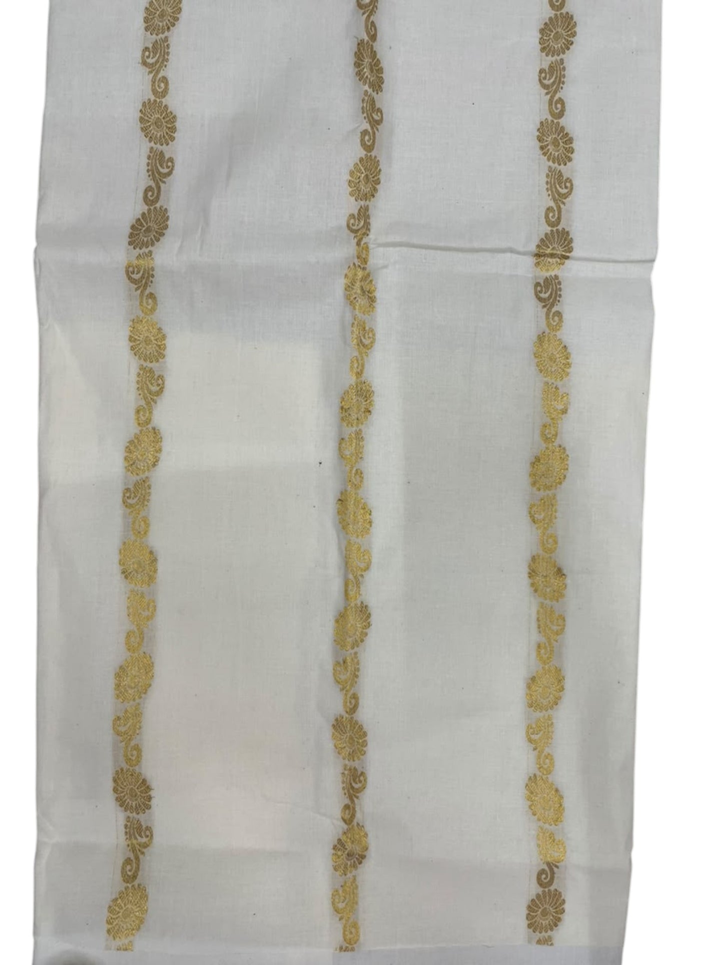 Southloom™ Cotton Churidar Salwar Suit Unstiched Material with Woven Design  (include Lines Shawl / Dupatta)