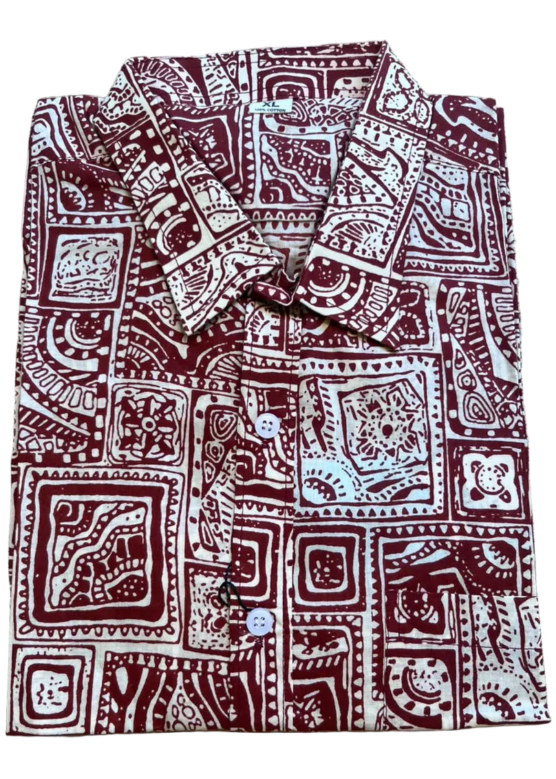 Cotton Printed Half Sleeve Shirt SL234