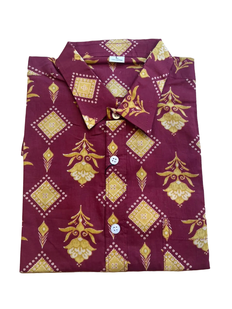 Cotton Printed Half Sleeve Shirt SL234