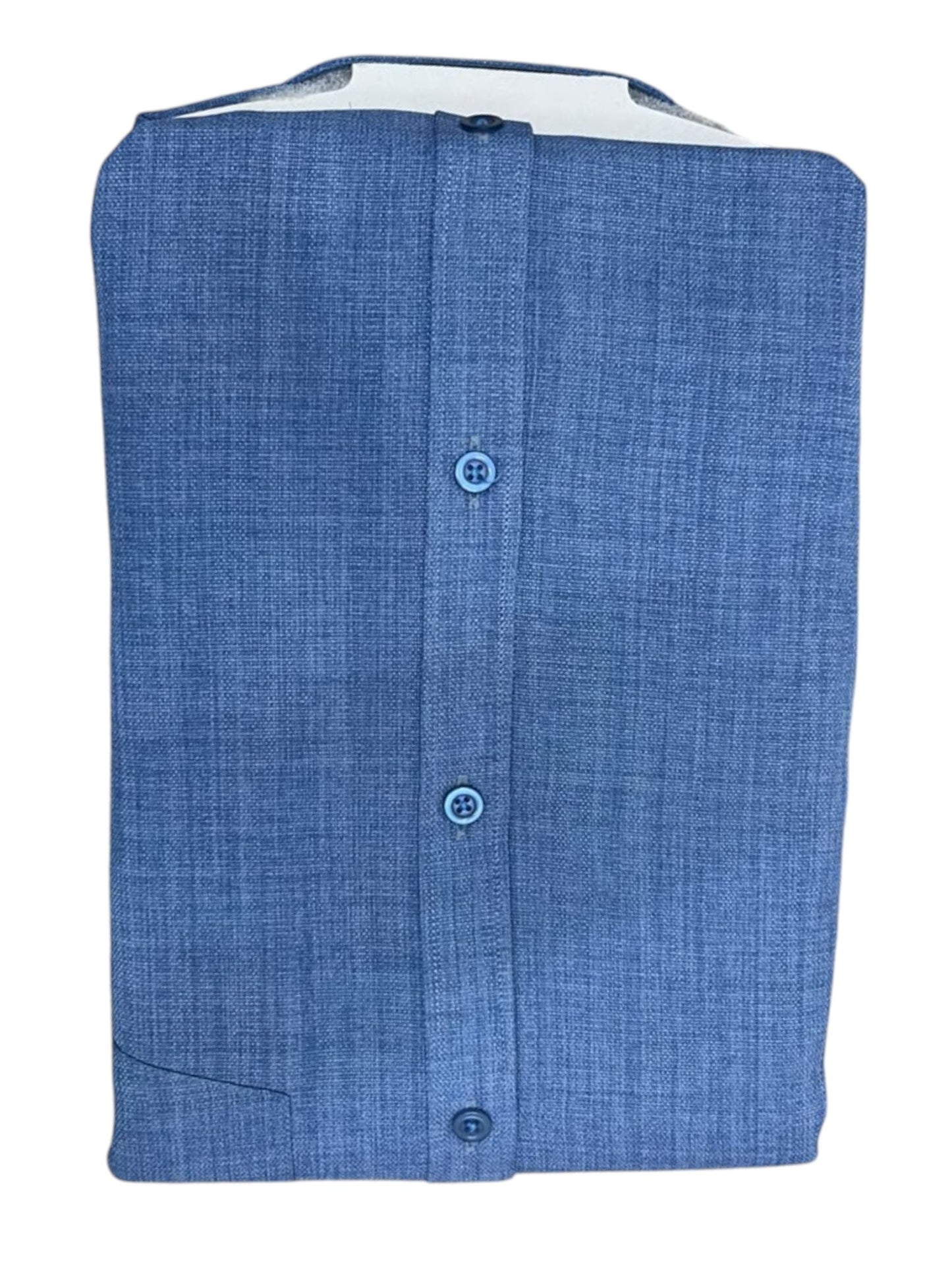 Southloom Pure Cotton Blue Plain Shirt SLSHIRT 42 HS