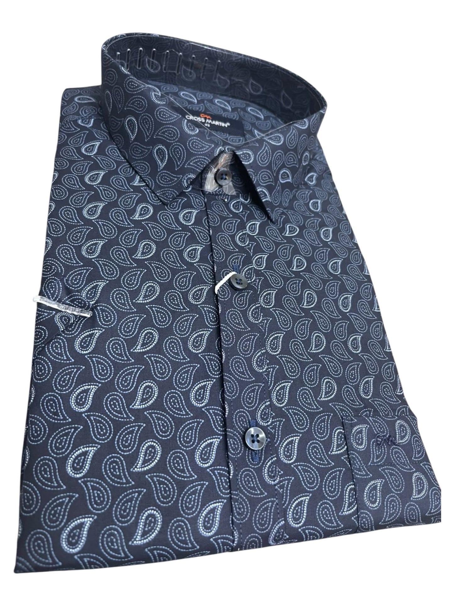 Southloom Pure Cotton Blue Printed Shirt SLSHIRT 42 HS