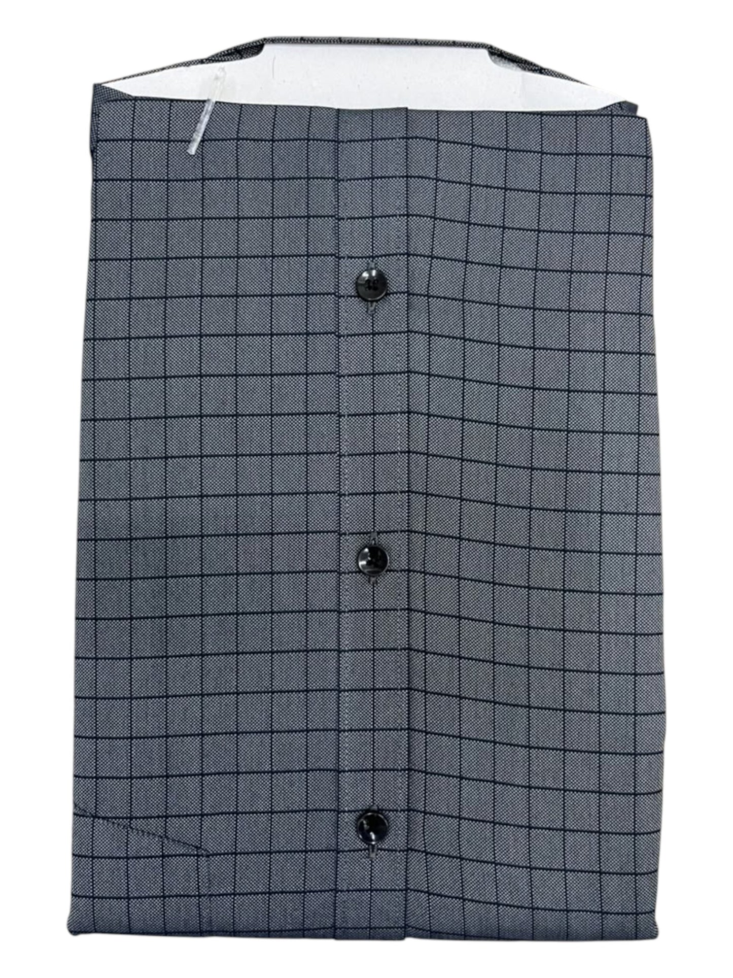 Southloom Pure Cotton Gray Check Shirt SLSHIRT 44 FS