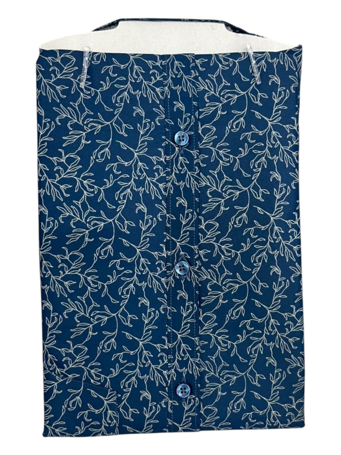 Southloom Pure Cotton Blue Printed Shirt SLSHIRT 44 FS