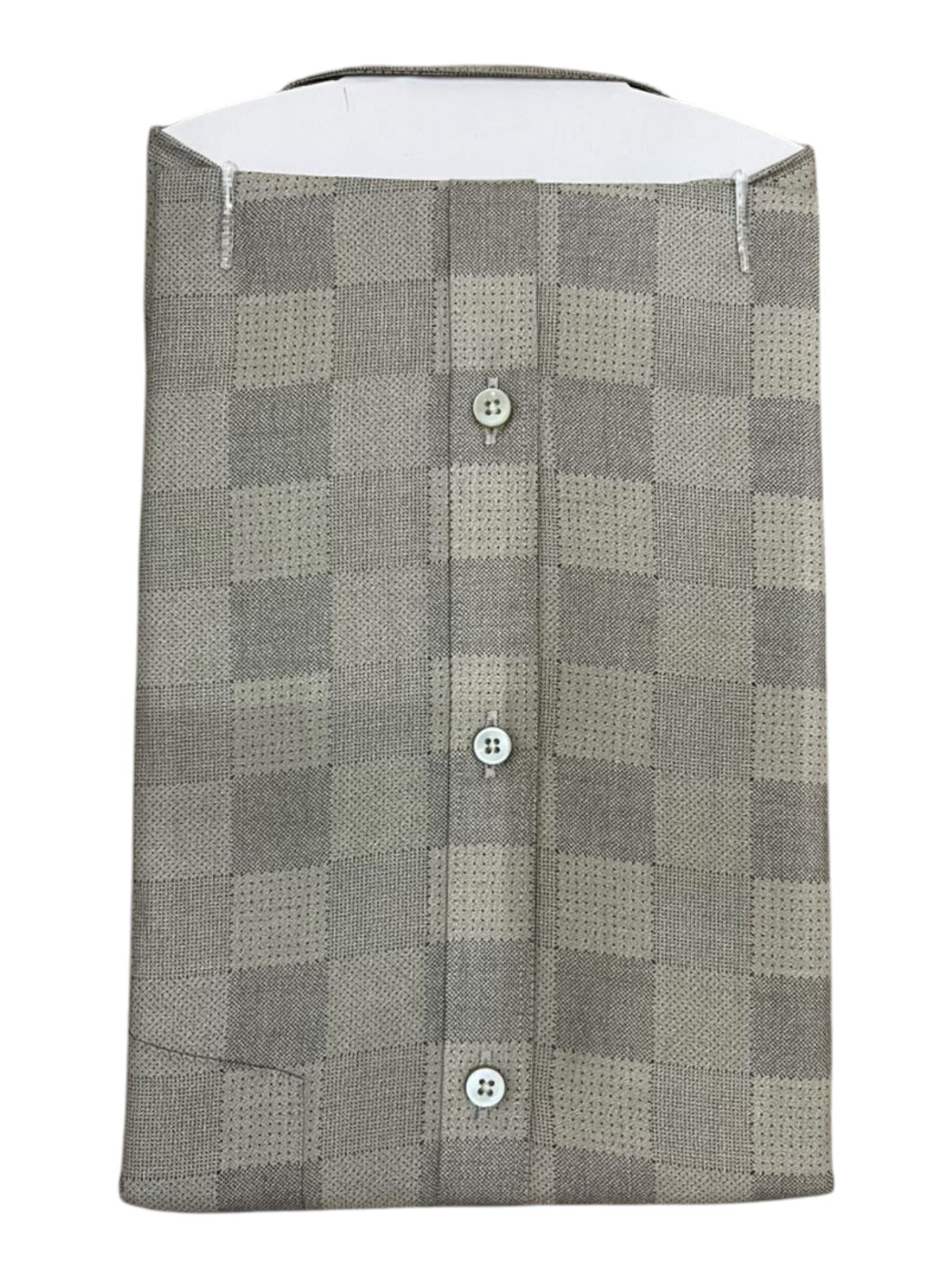 Southloom Pure Cotton Gray Check Shirt SLSHIRT 44 FS