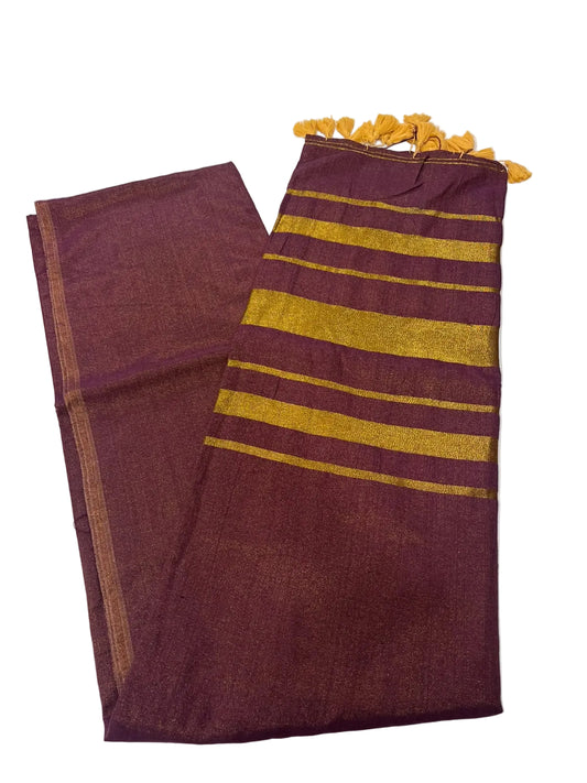 Southloom Tissue Mul Cotton Saree SL215