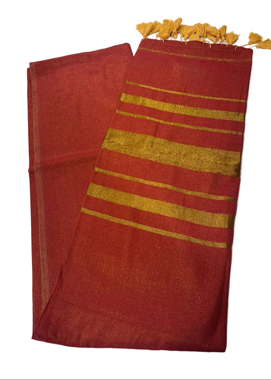 Southloom Tissue Mul Cotton Saree SL215