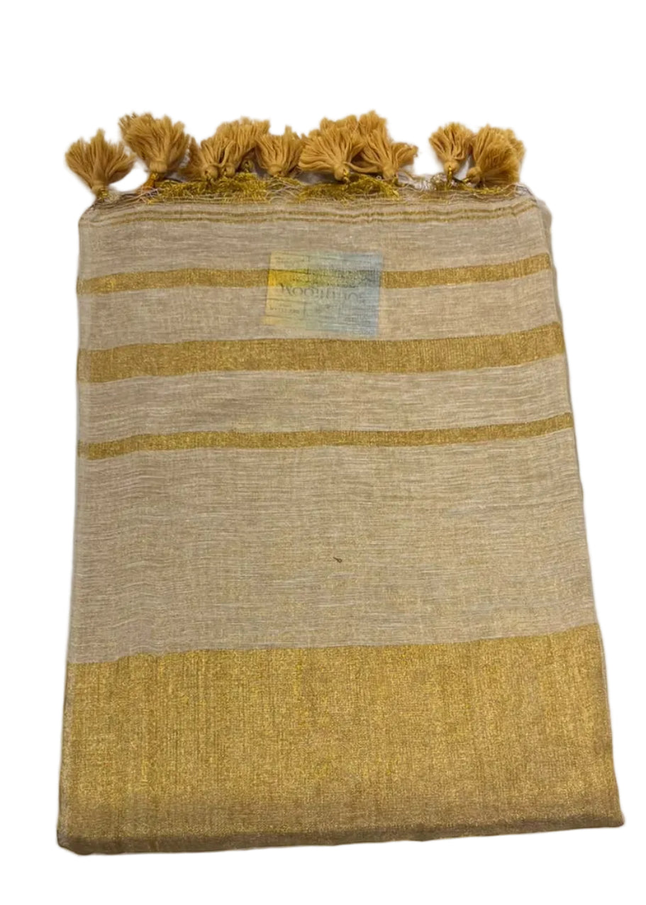 Southloom Tissue Mul Cotton Saree SL215