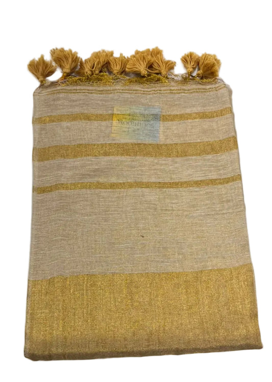 Southloom Tissue Mul Cotton Saree SL215