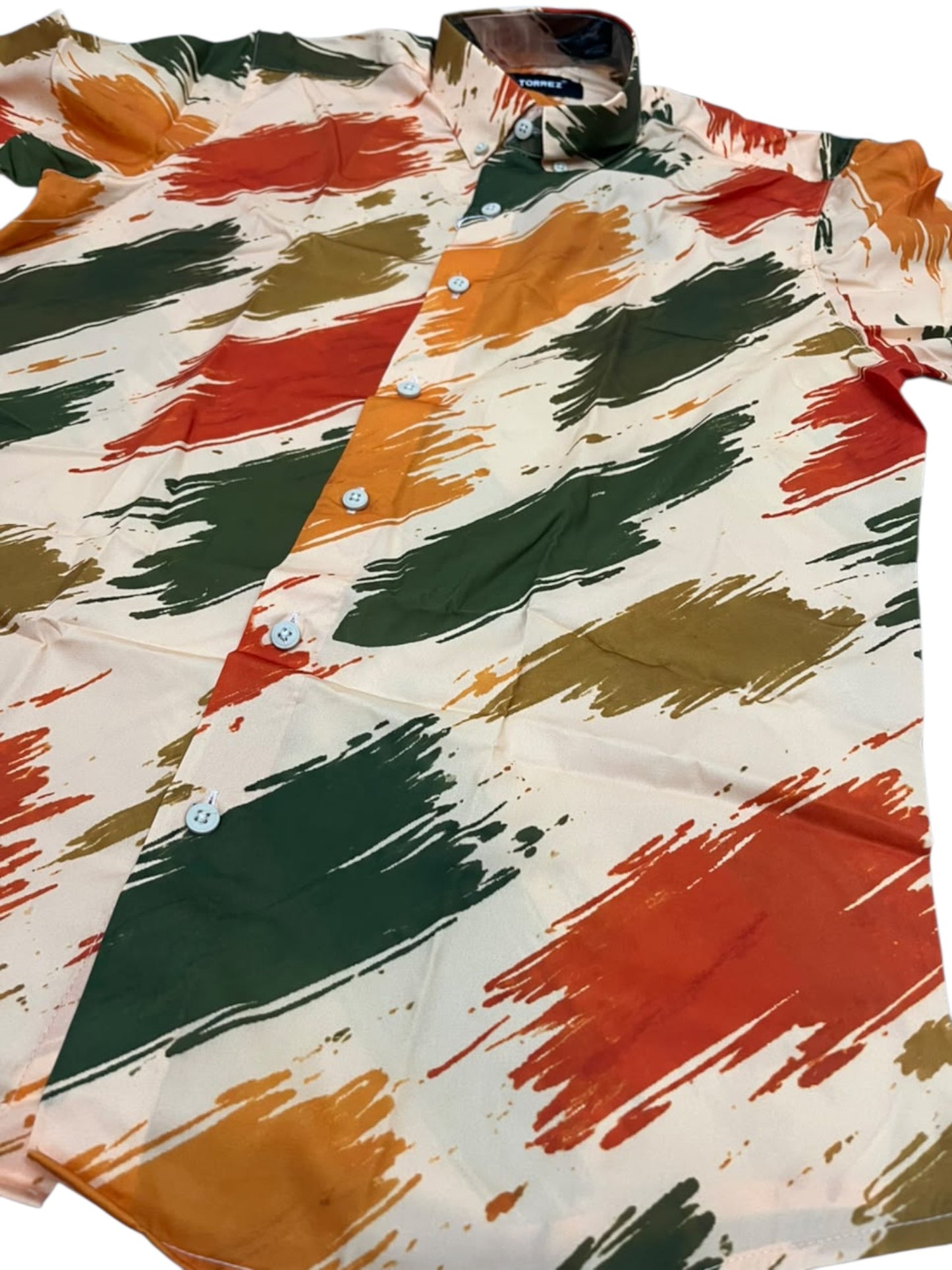 Southloom Ethinic Shirt With Floral Digital Printed for Men in Half Sleeve
