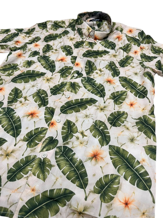 Southloom Ethinic Shirt With Floral Digital Printed for Men in Half Sleeve