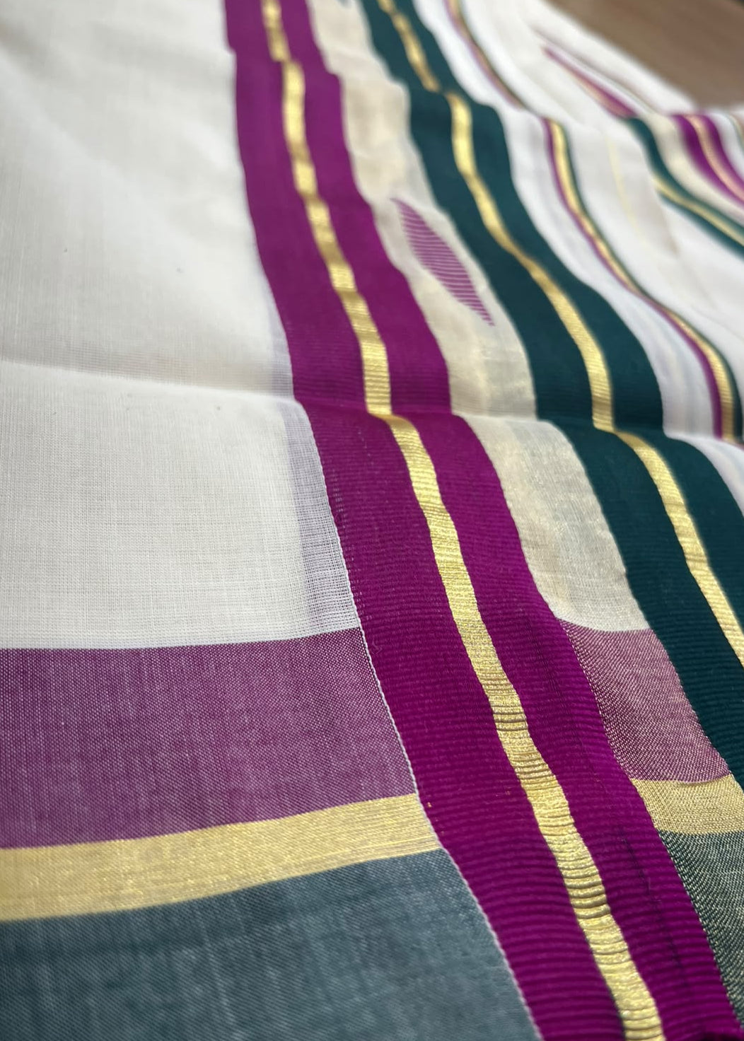 Southloom Premium Handloom Cotton Setmundu SL615