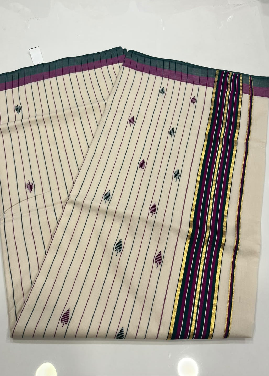 Southloom Premium Handloom Cotton Saree SL615