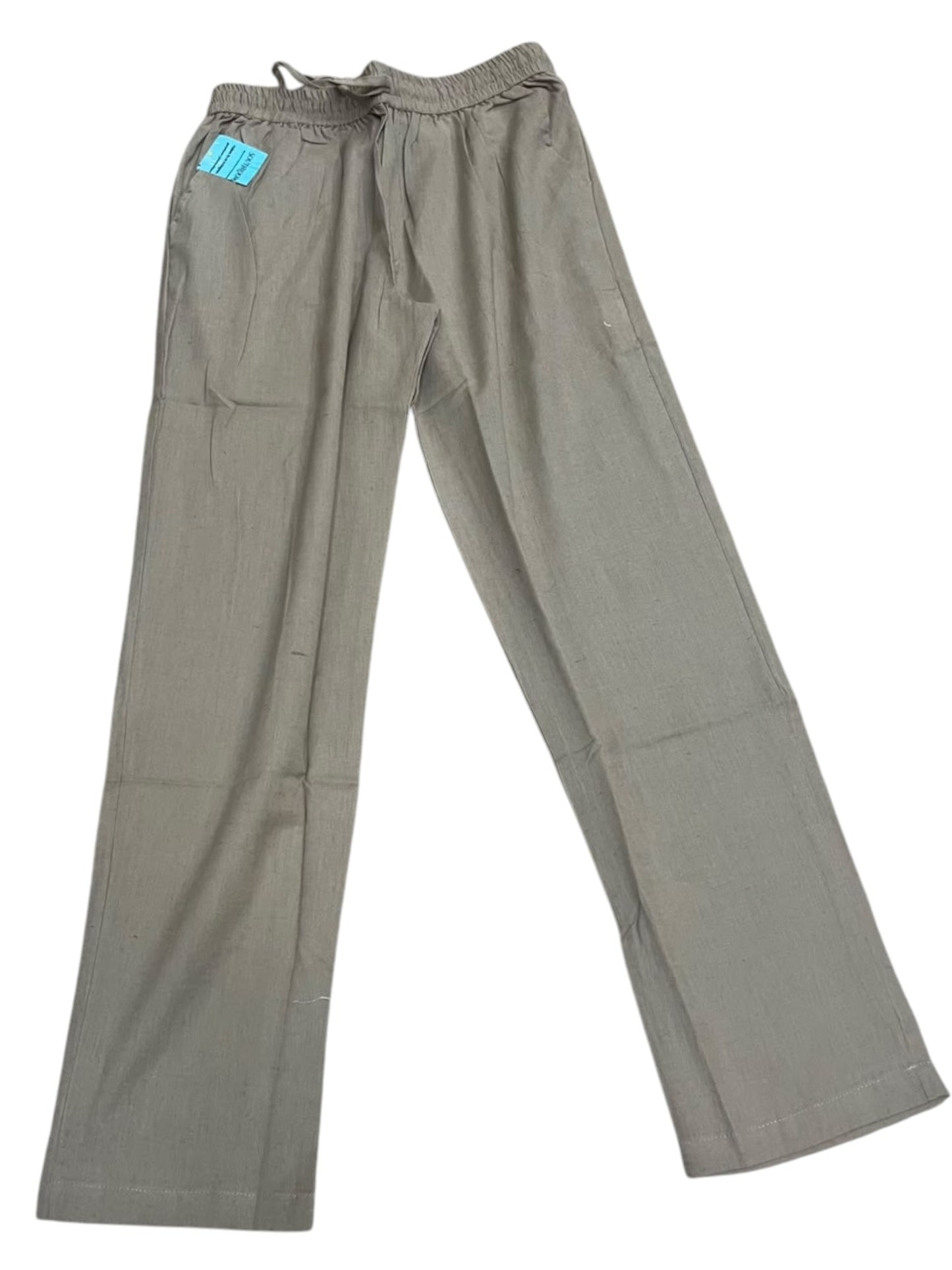 Southloom Cotton Solid Gray Pants for Men