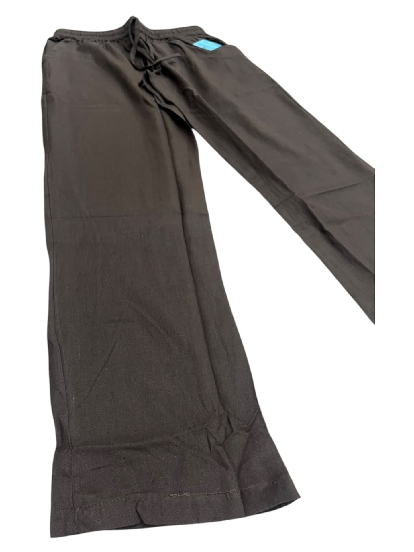 Southloom Cotton Solid Brown Pants for Men