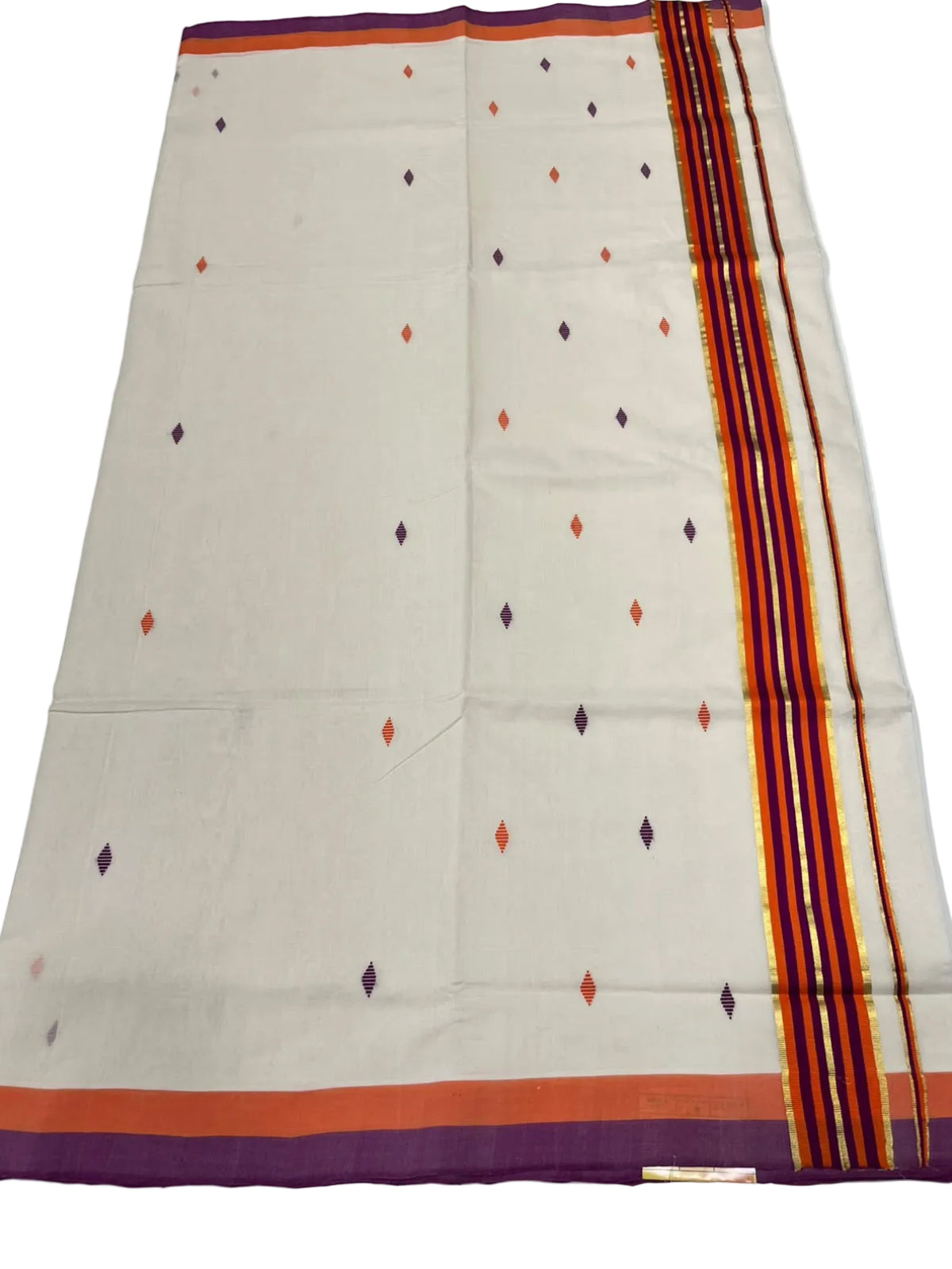 Southloom Blaramapuram Unakkupavu Premium Handloom Cotton Saree SL618