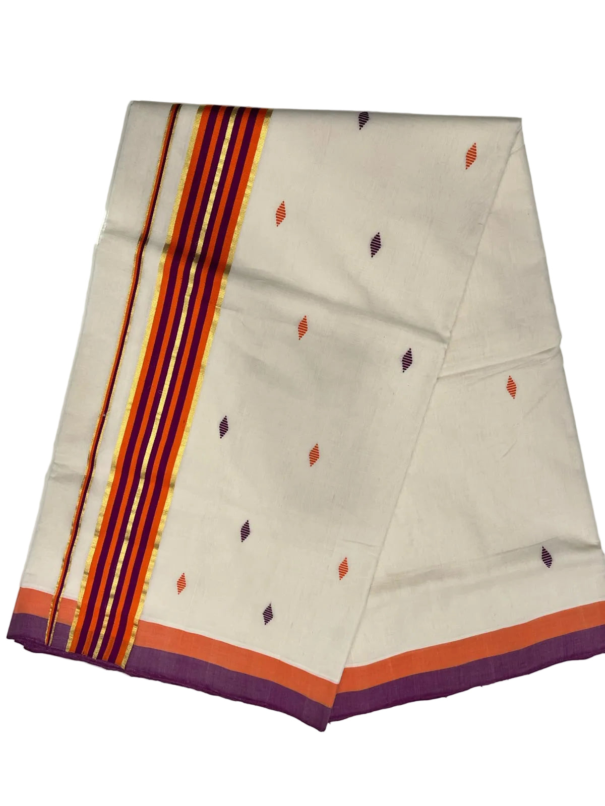 Southloom Blaramapuram Unakkupavu Premium Handloom Cotton Saree SL618