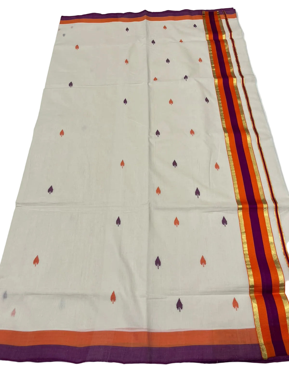Southloom Blaramapuram Unakkupavu Premium Handloom Cotton Saree SL618