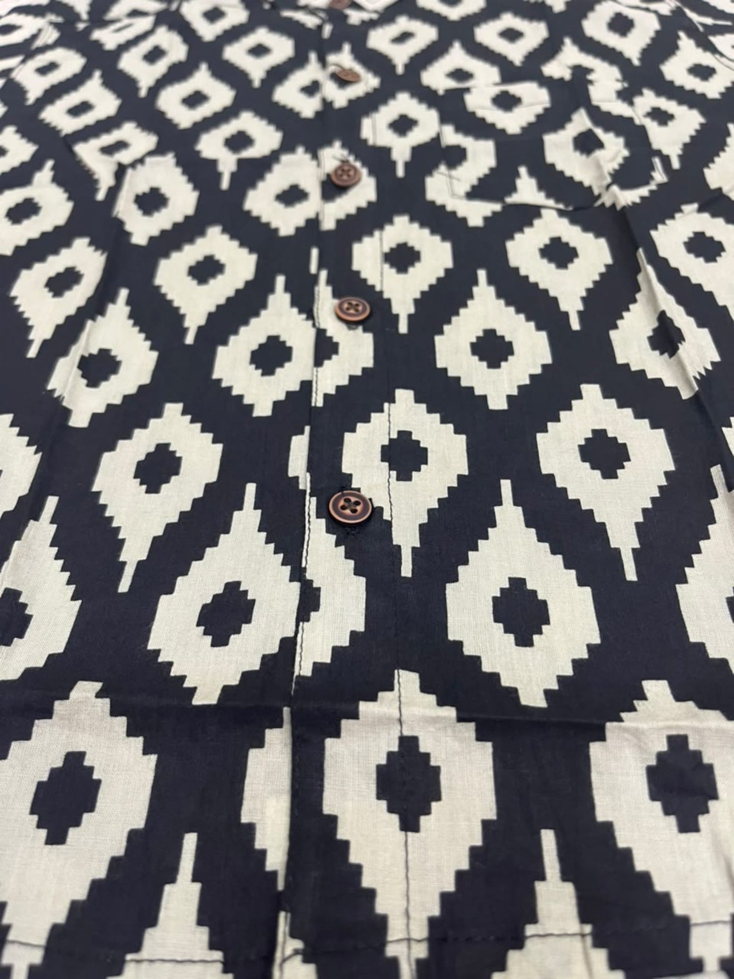 Southloom Pure Cotton Jaipur Printed Shirt For Kids Half Sleeves SL607