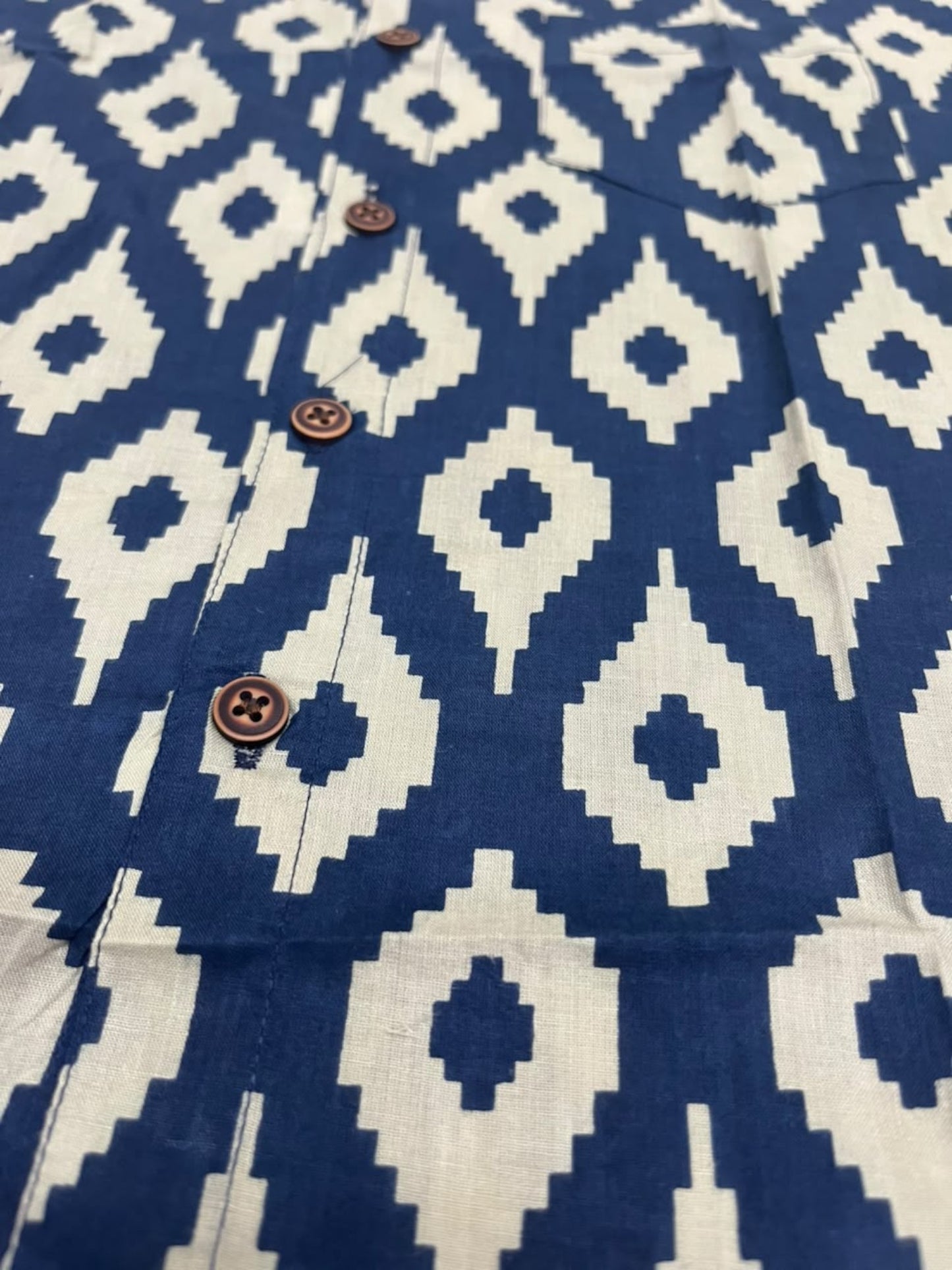 Southloom Pure Cotton Jaipur Printed Shirt For Kids Half Sleeves SL607