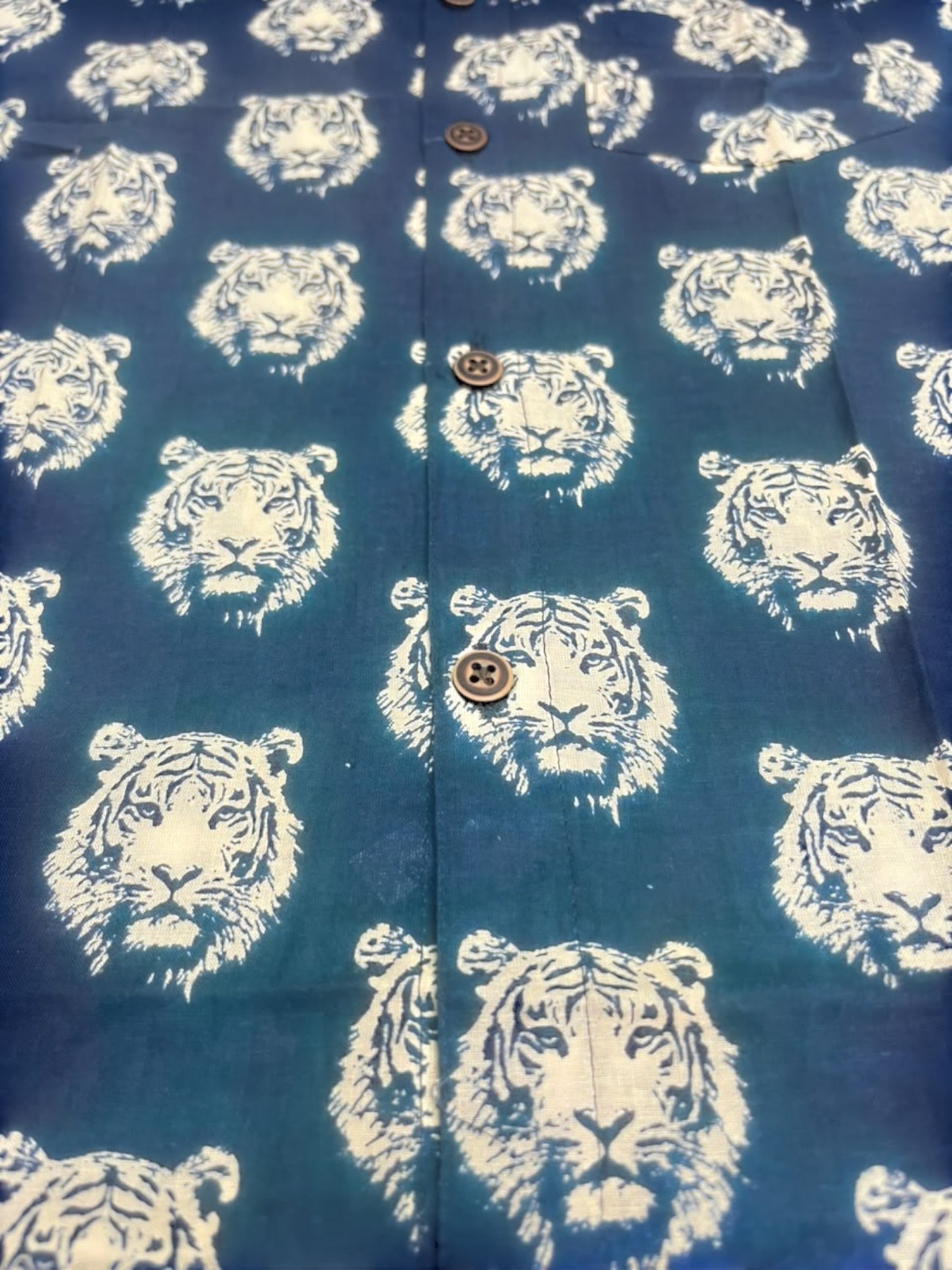 Southloom Pure Cotton Jaipur Printed Shirt For Kids Half Sleeves SL607