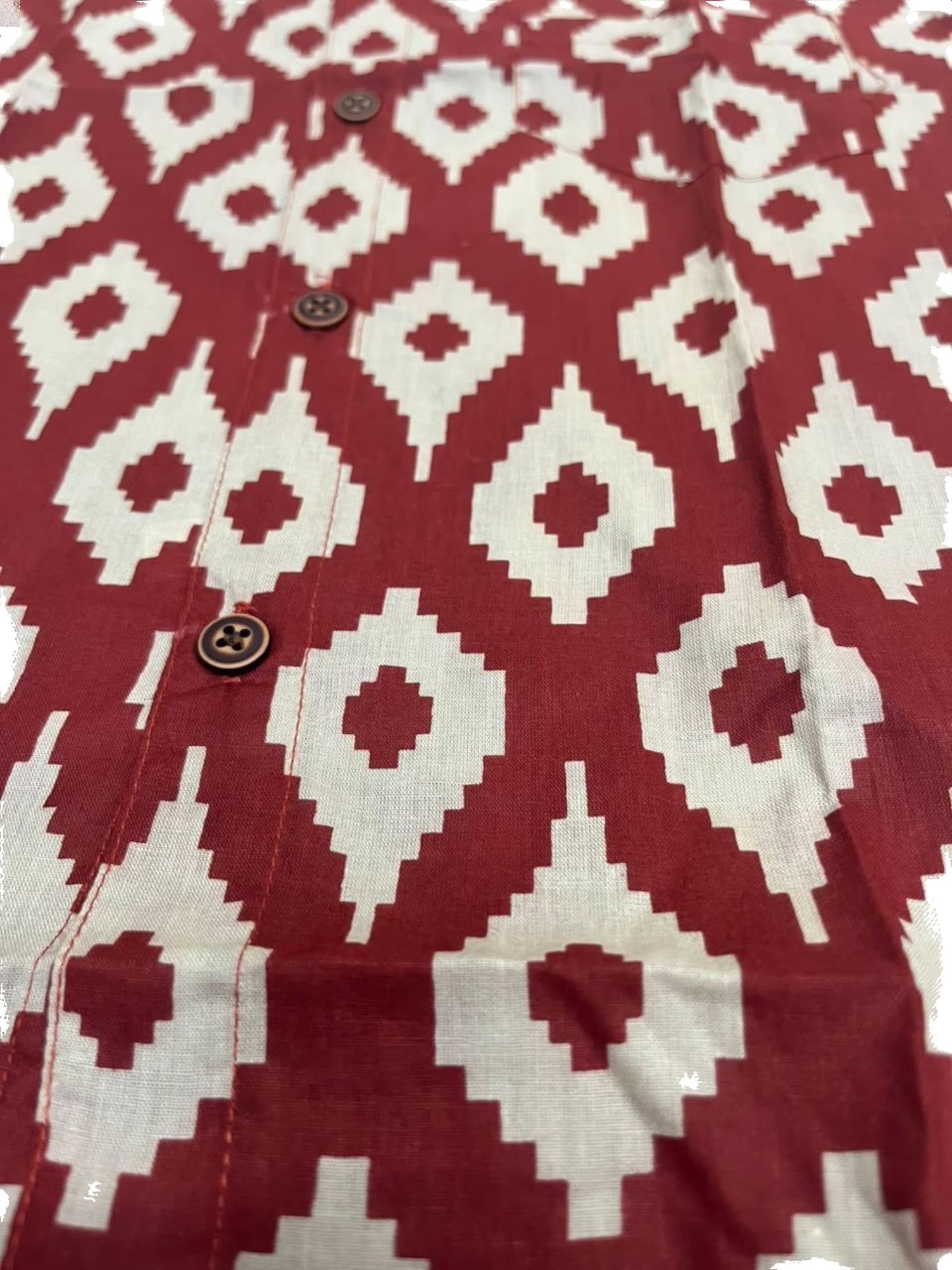 Southloom Pure Cotton Jaipur Printed Shirt For Kids Half Sleeves SL607