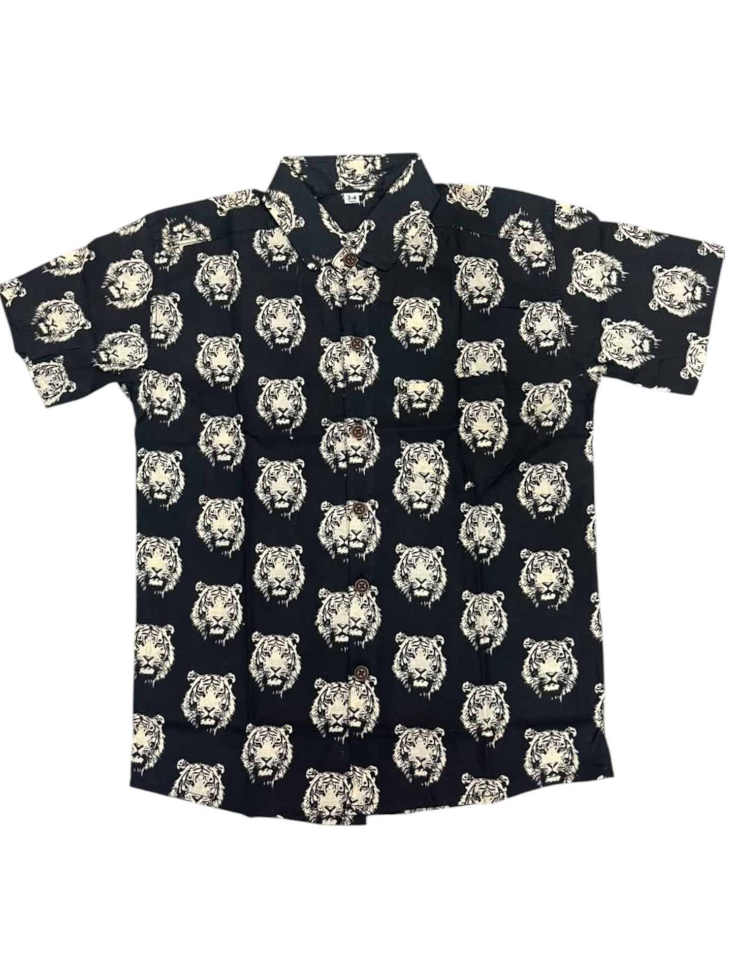 Southloom Pure Cotton Jaipur Printed Shirt For Kids Half Sleeves SL607