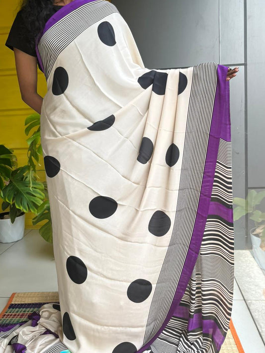 Semi Modal Silk Saree SL214