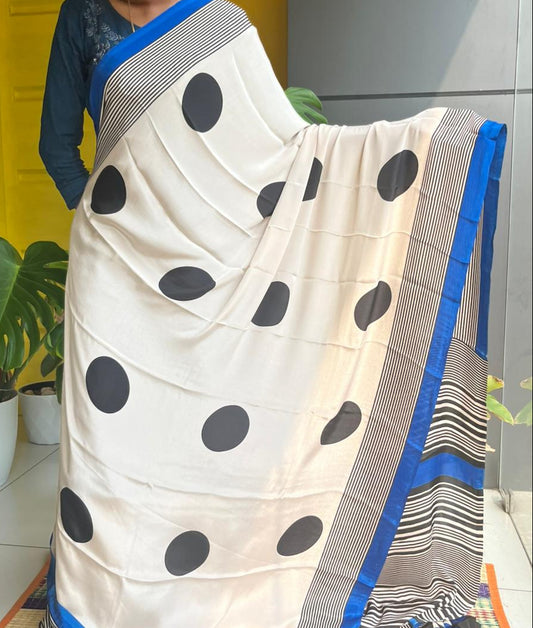 Semi Modal Silk Saree SL214