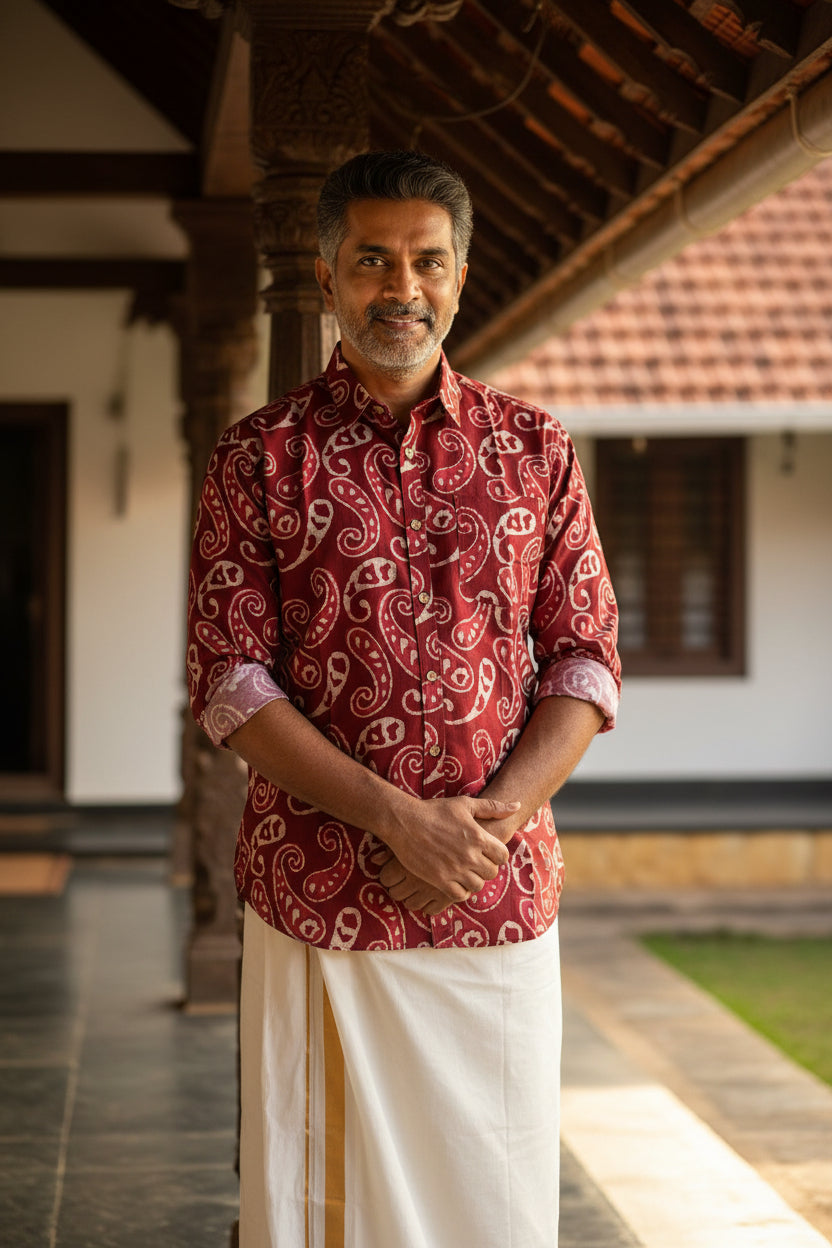 Cotton Printed Full Sleeve Shirt SL234