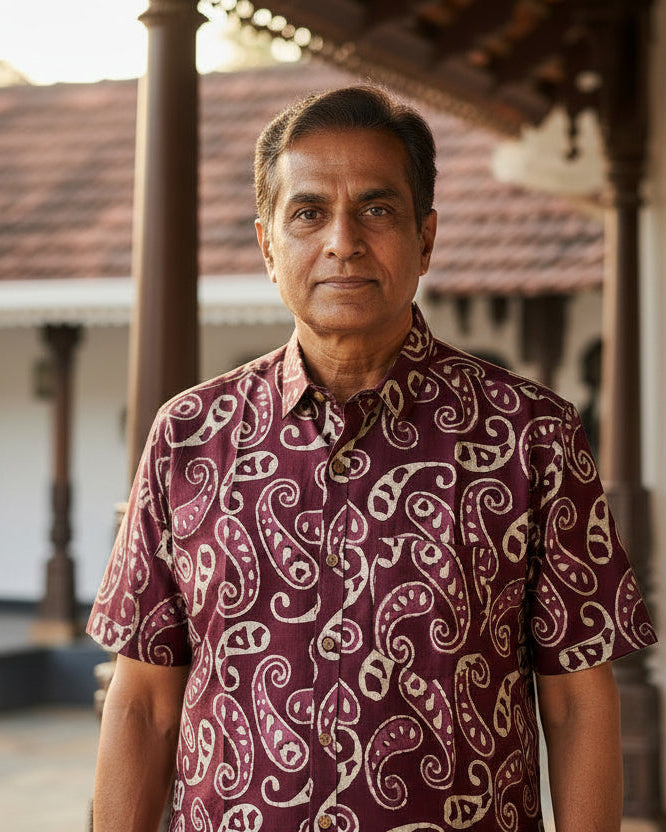 Cotton Printed Half Sleeve Shirt SL234