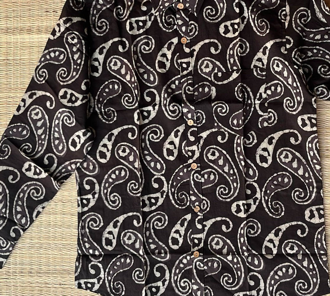 Cotton Printed Full Sleeve Shirt SL234