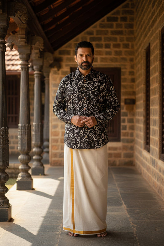 Cotton Printed Full Sleeve Shirt SL234