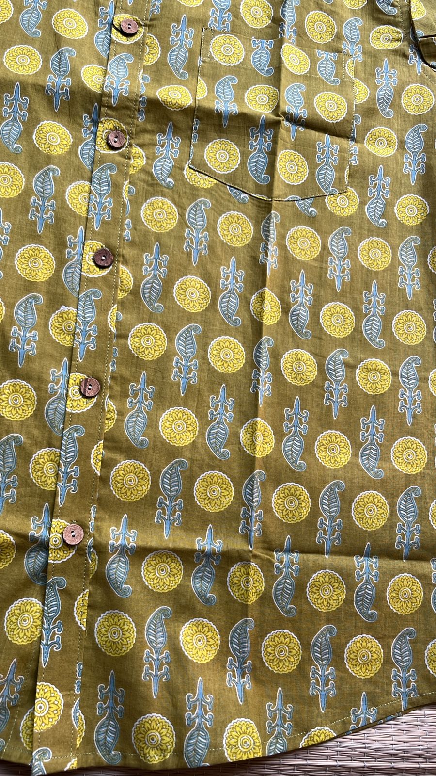 Cotton Printed Full Sleeve Shirt SL234