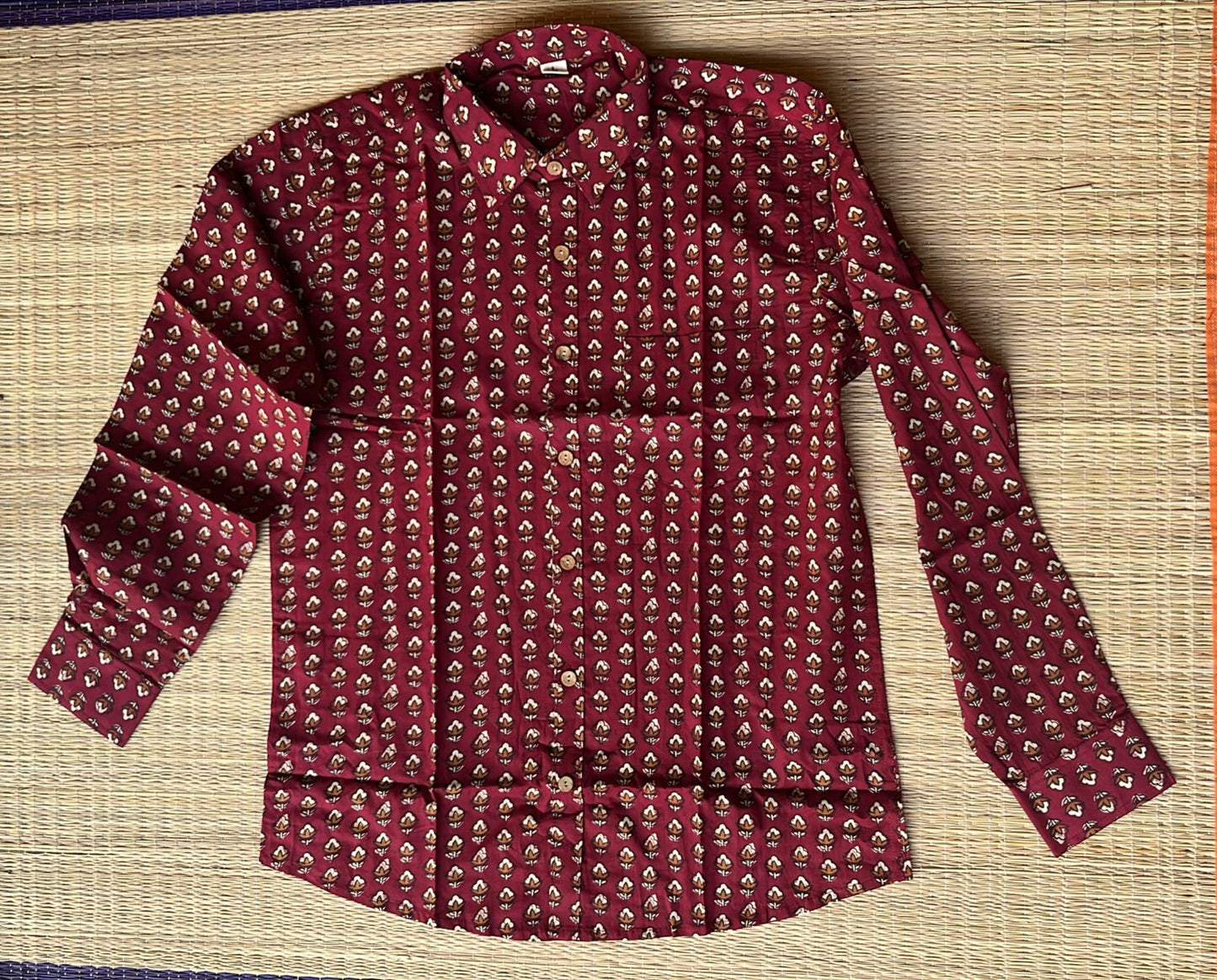Cotton Printed Full Sleeve Shirt SL234