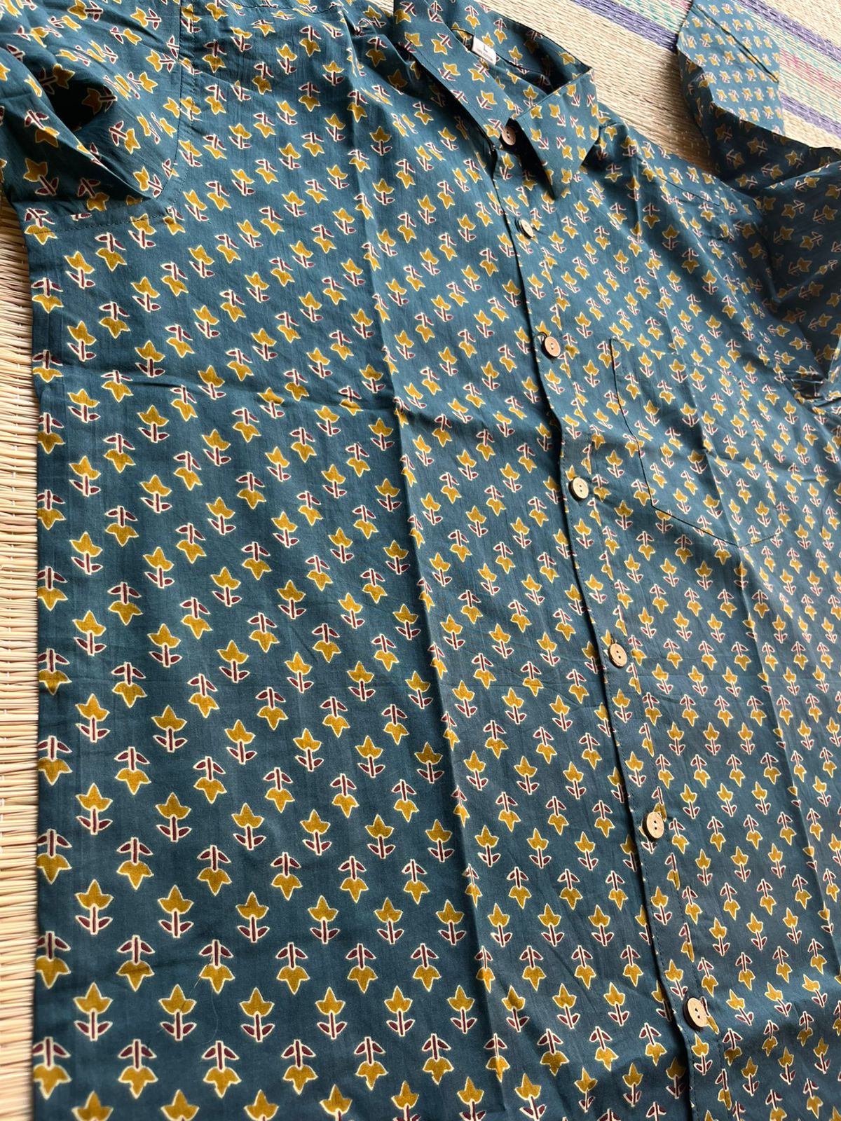 Cotton Printed Full Sleeve Shirt SL234