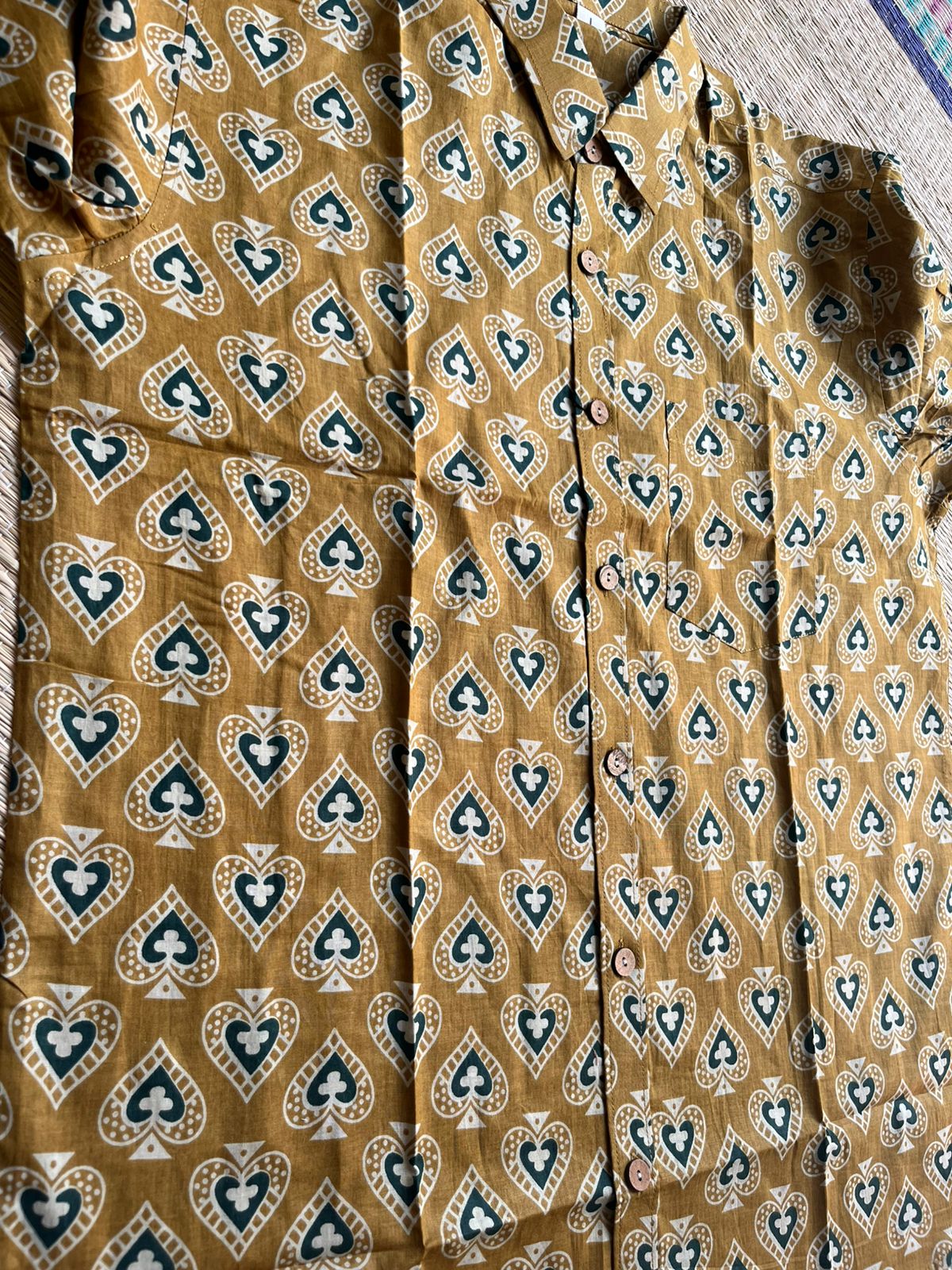 Cotton Printed Full Sleeve Shirt SL234