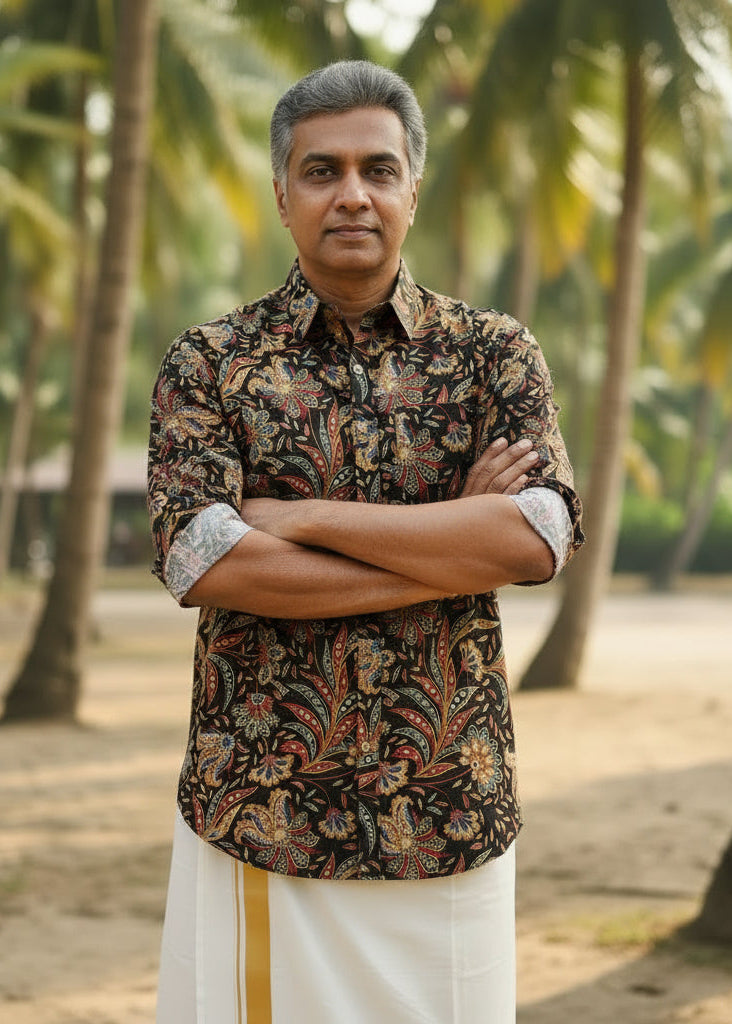 Cotton Printed Full Sleeve Shirt SL234