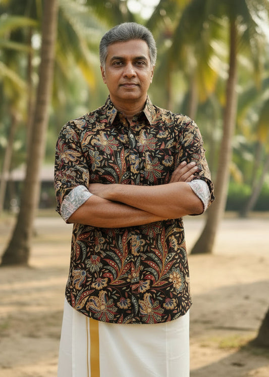 Cotton Printed Full Sleeve Shirt SL234