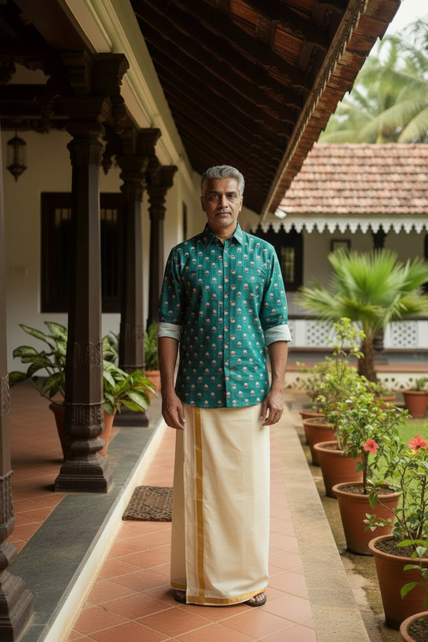 Cotton Printed Full Sleeve Shirt SL234