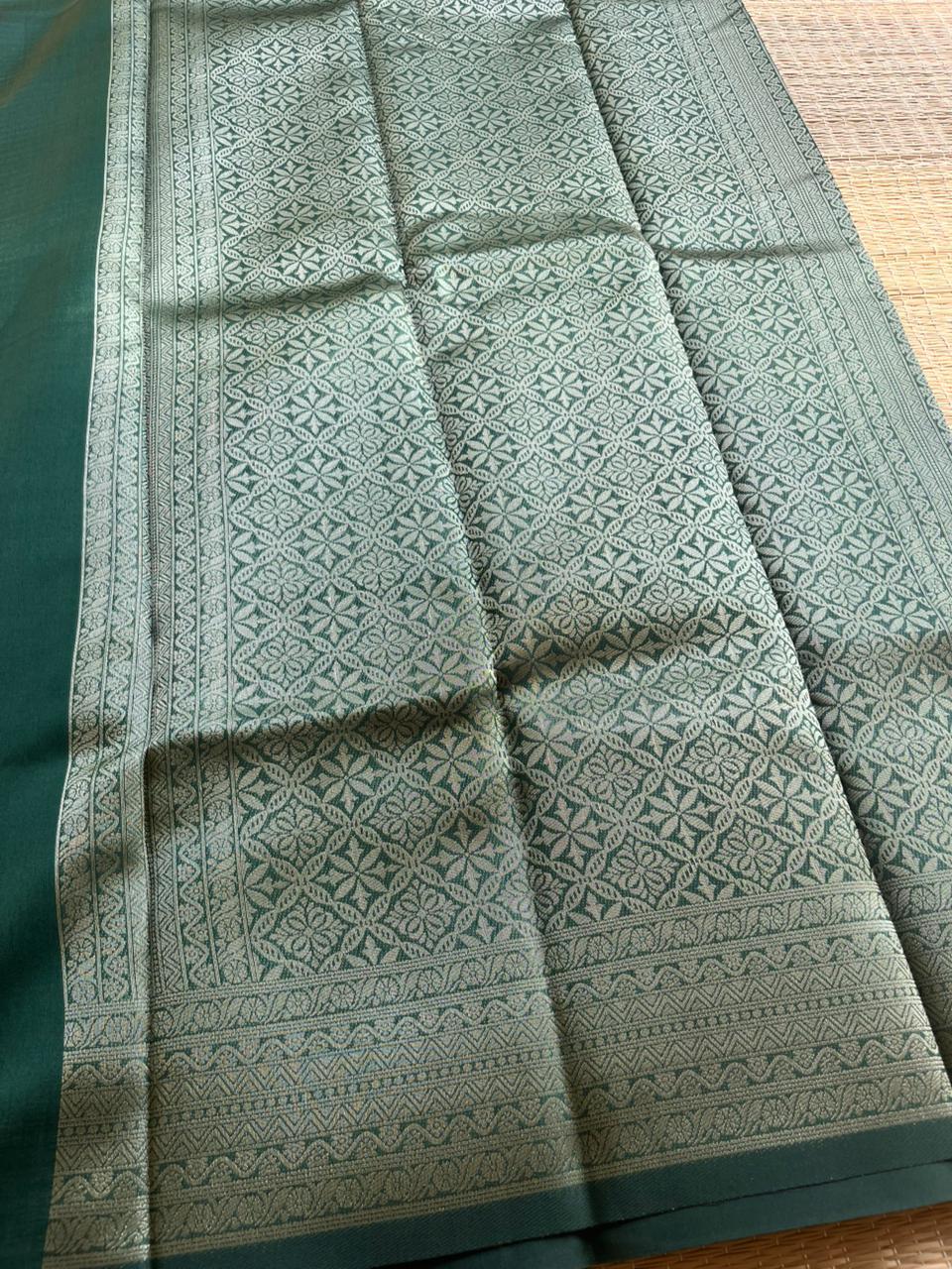 Brocade Semi Silk Saree SL242