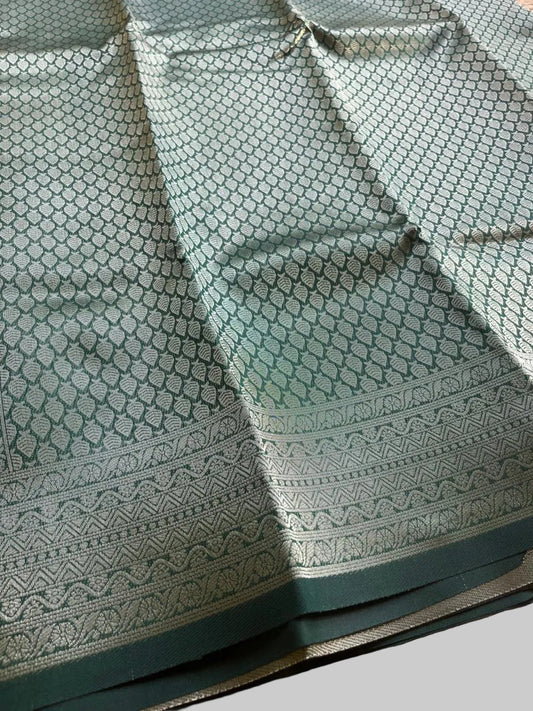 Brocade Semi Silk Saree SL242