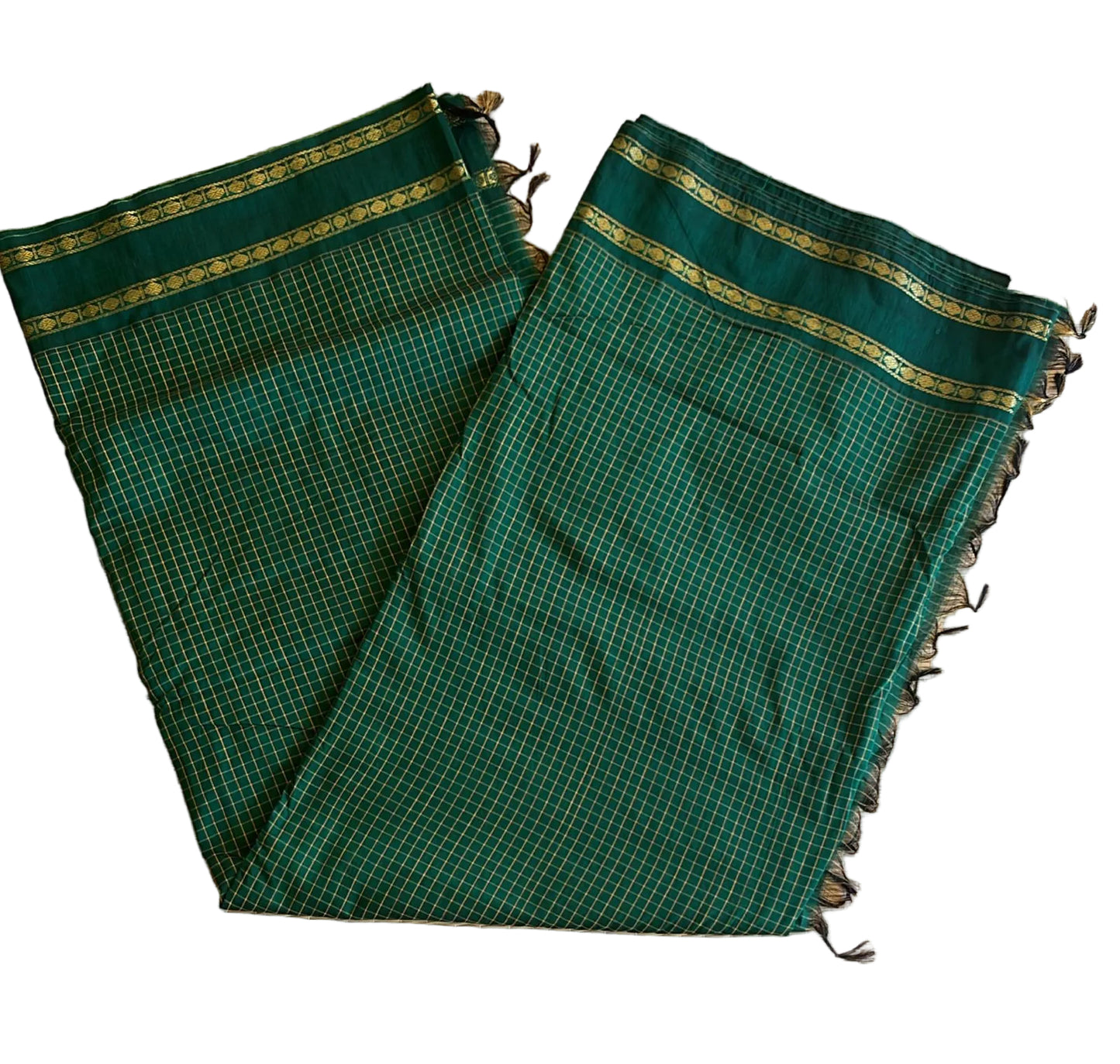 Dark Green Kalyani Cotton SL236