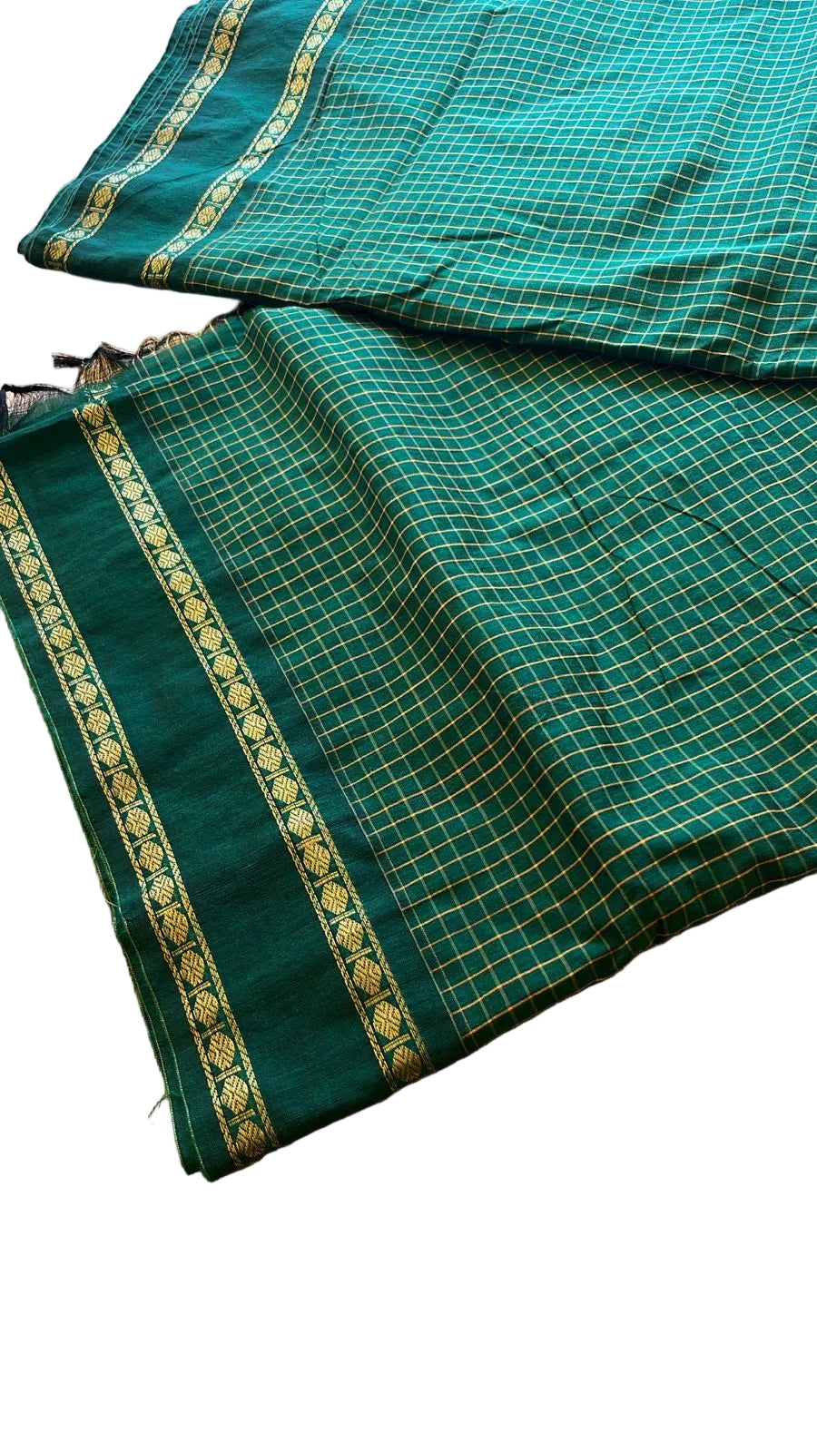 Dark Green Kalyani Cotton SL236
