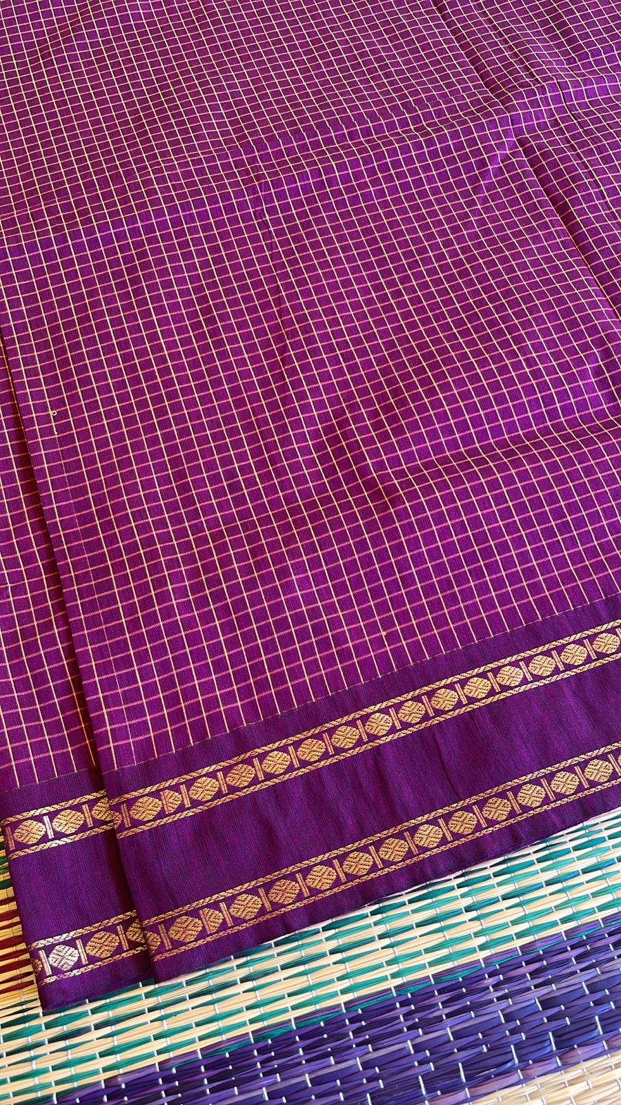 Purple Colour  Kalyani Cotton SL236
