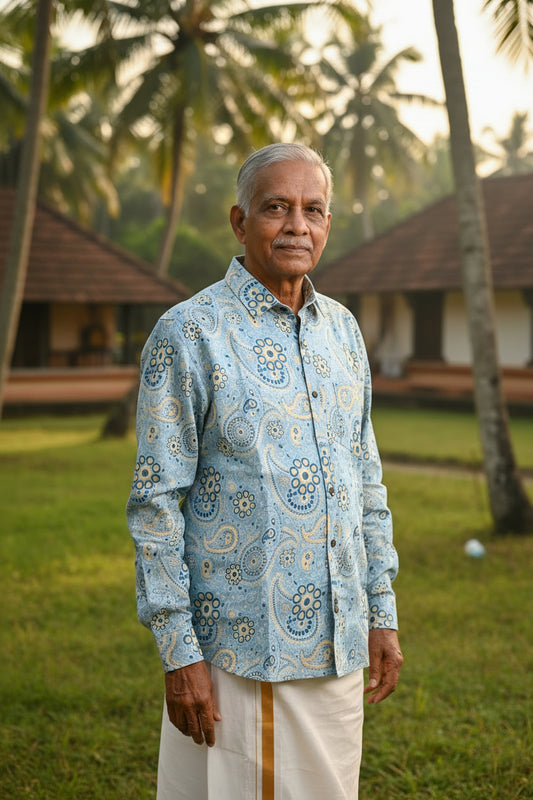 Cotton Printed Full Sleeve Shirt SL234