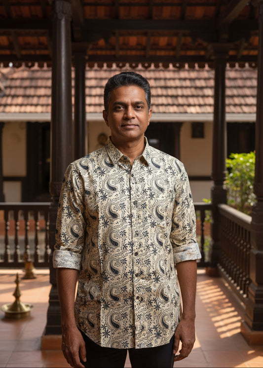 Cotton Printed Full Sleeve Shirt SL234