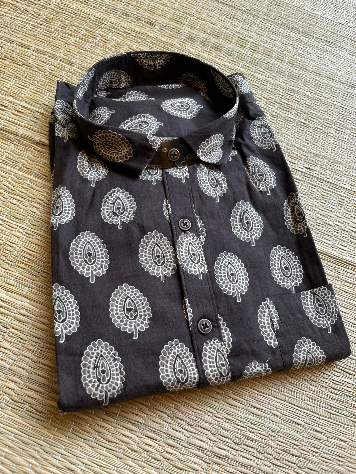 Cotton Printed Full Sleeve Shirt SL234